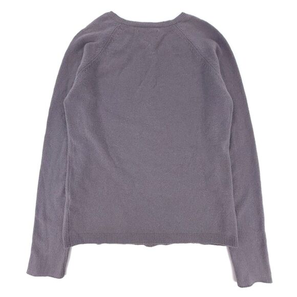 ZADIG & VOLTAIRE 100% Cashmere Art is Truth Crew Sweater Medium Quiet Luxury - Picture 6 of 8